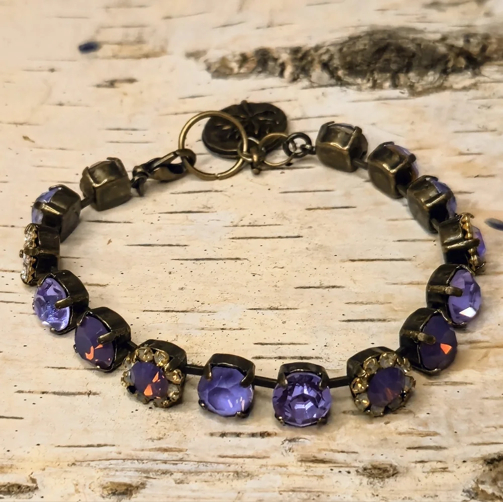 Sorrelli Inspired purple amethyst